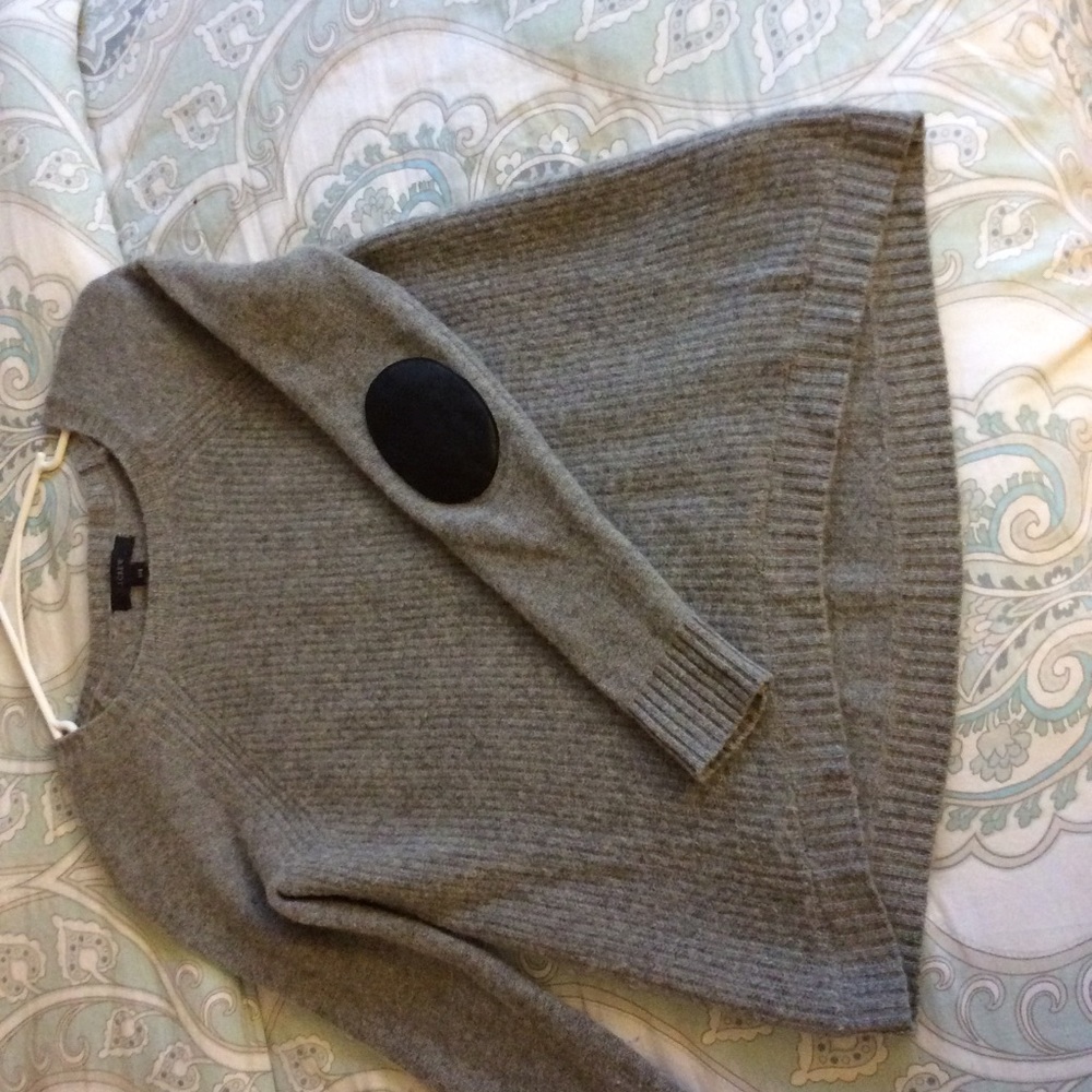J Crew gray sweater